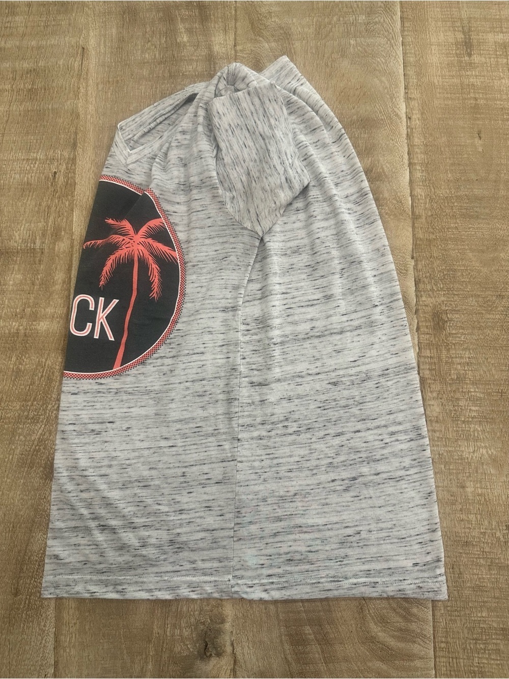 ATX Mafia “Off the Clock” Graphic Tee | V-Neck | Heather Gray | Size S - Picture 10 of 15